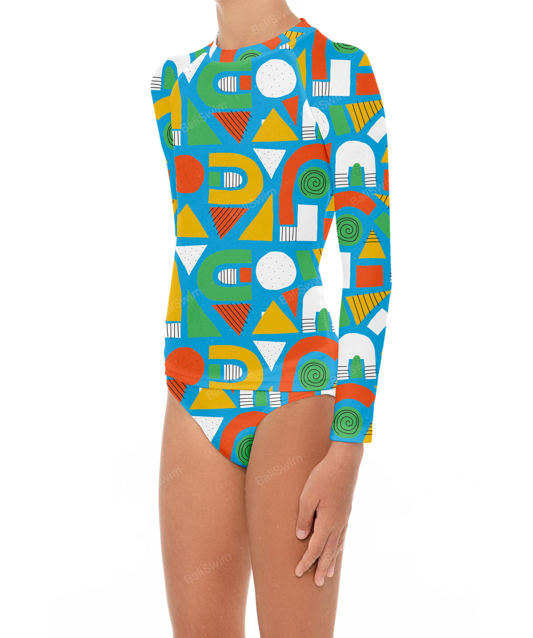 BSGS-RT03 Girl's Rash Guard Top