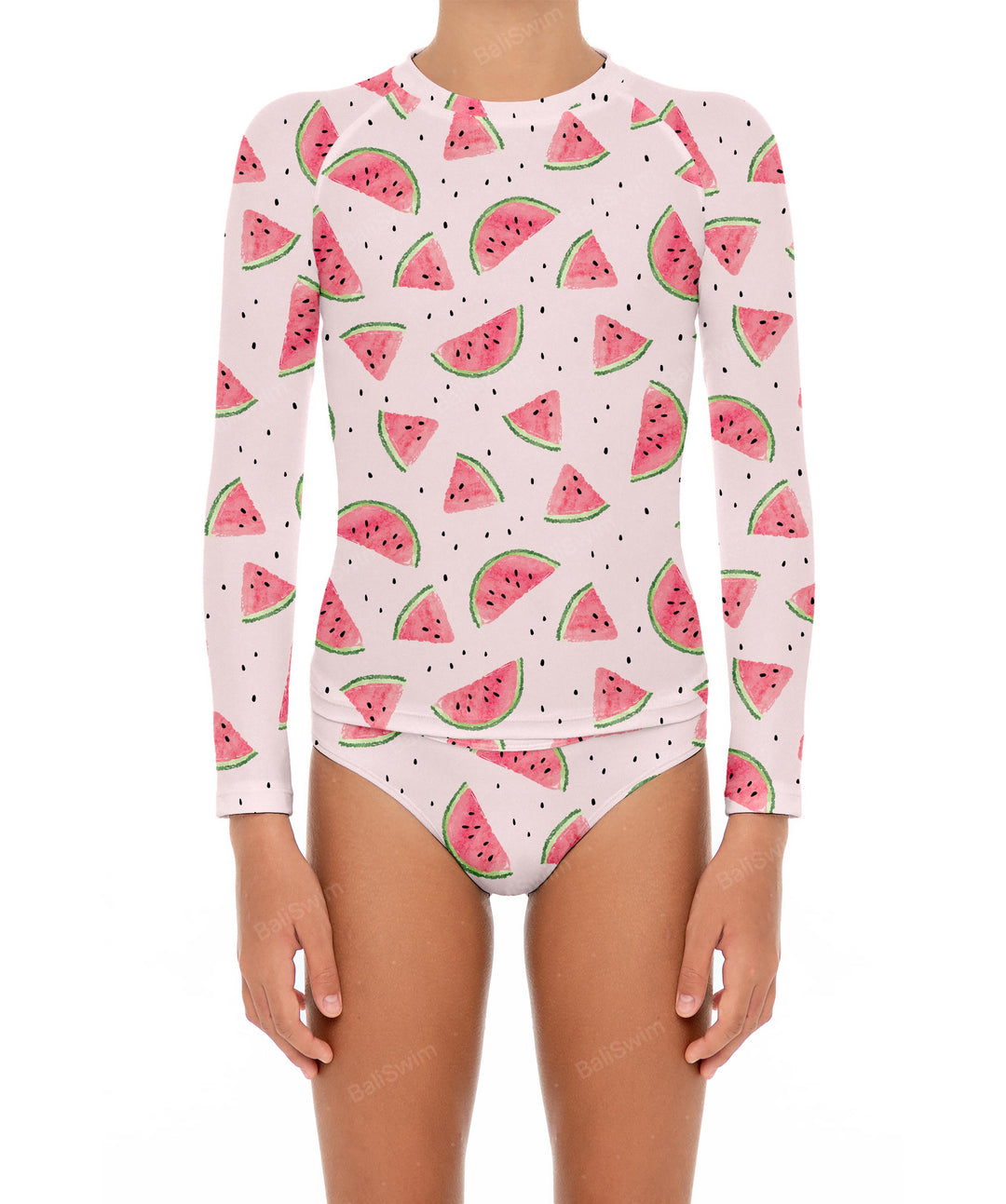 BSGS-RT03 Girl's Rash Guard Top