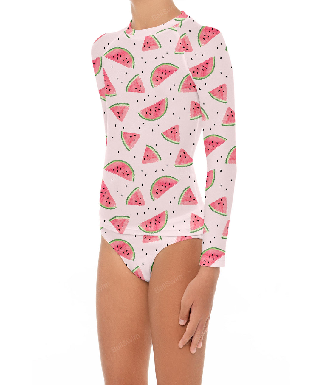 BSGS-RT03 Girl's Rash Guard Top