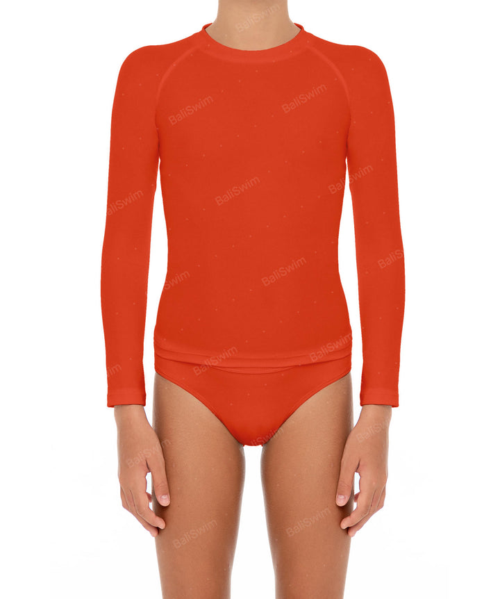 BSGS-RT03 Girl's Rash Guard Top