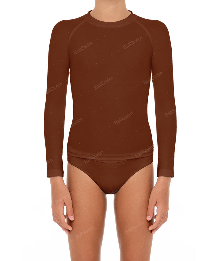 BSGS-RT03 Girl's Rash Guard Top