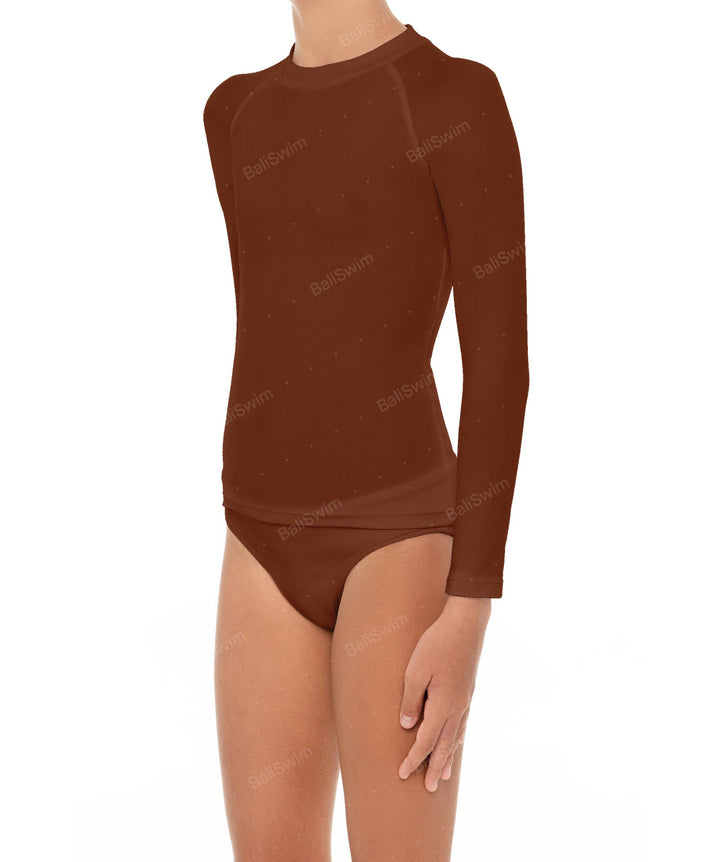 BSGS-RT03 Girl's Rash Guard Top