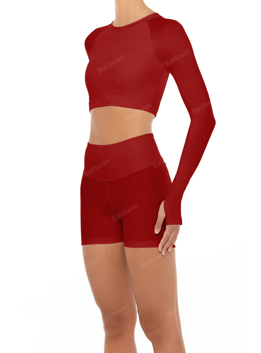 BSWA-T17rs Sports Crop Top - Ready Stock Bundle