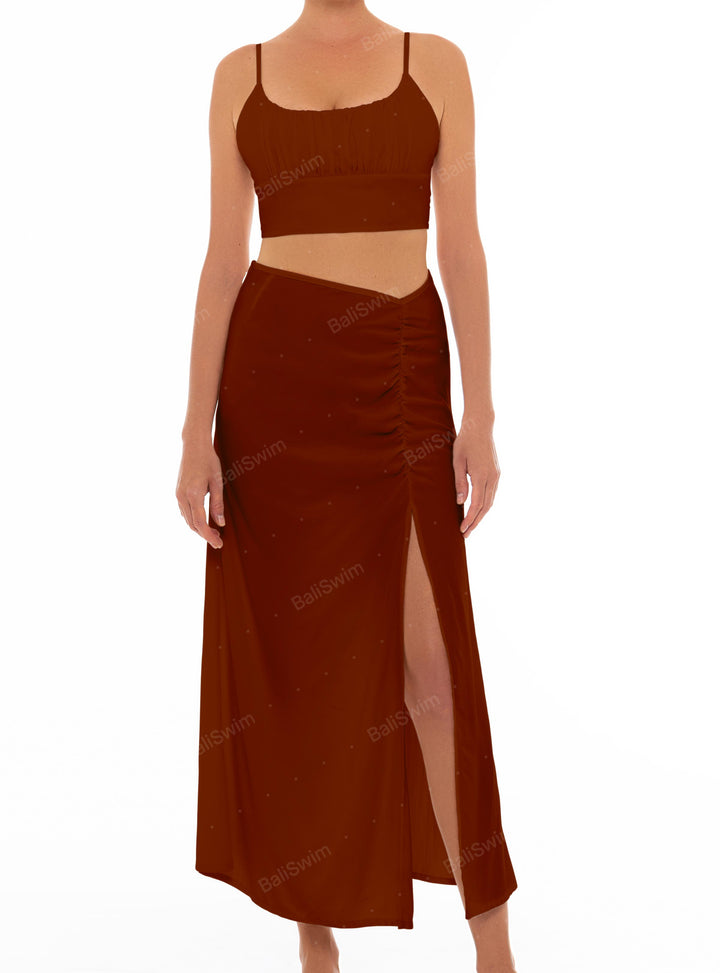 BSWR-TB05rs Camisole & Skirt - Ready Stock Bundle Set