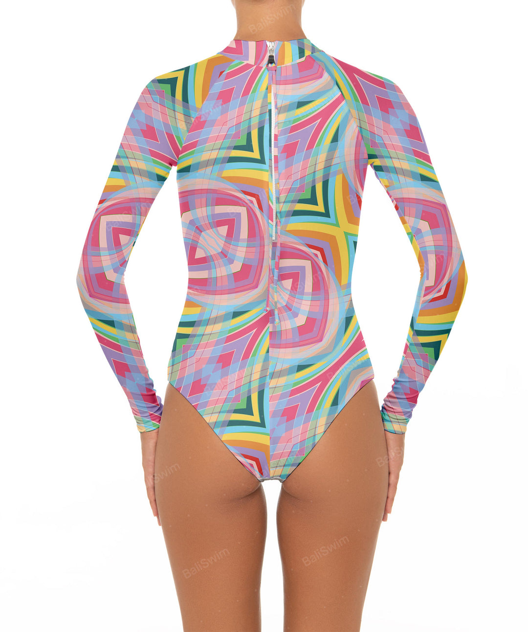 BSWS-R02 One Piece Long Sleeves Rash Guard