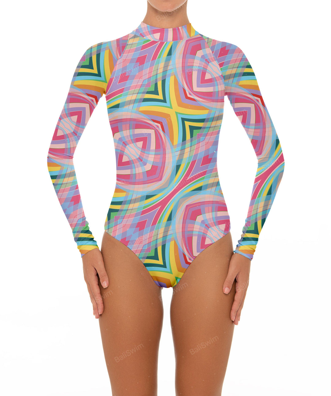 BSWS-R02 One Piece Long Sleeves Rash Guard