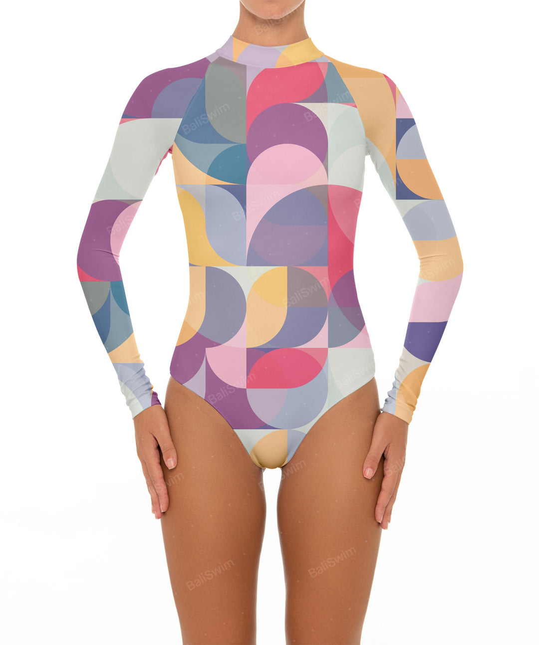 BSWS-R02 One Piece Long Sleeves Rash Guard