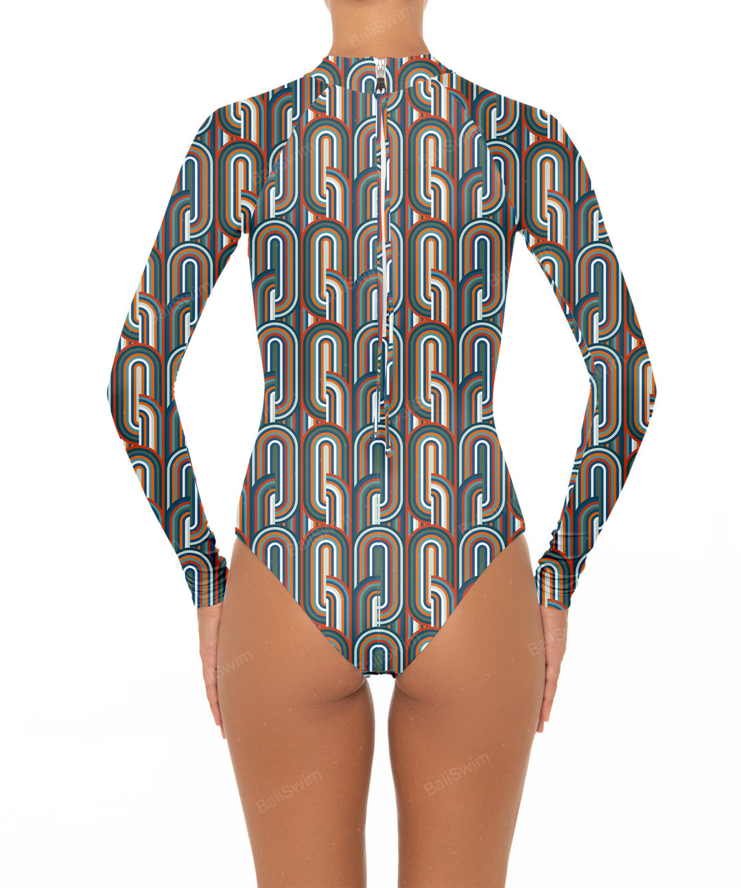 BSWS-R02 One Piece Long Sleeves Rash Guard