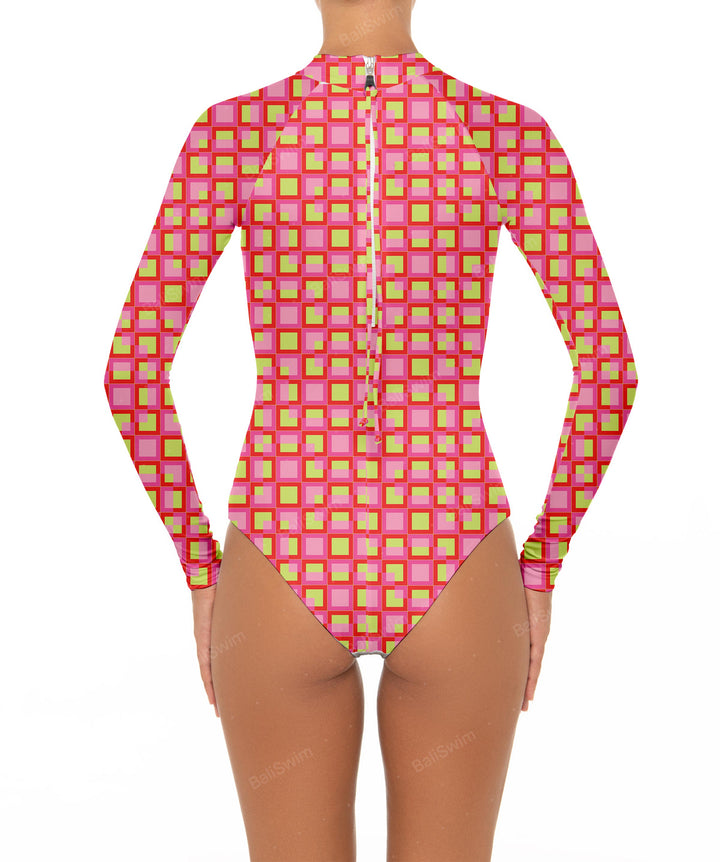 BSWS-R02 One Piece Long Sleeves Rash Guard