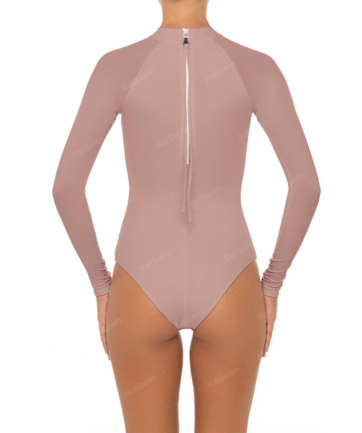 BSWS-R02 One Piece Long Sleeves Rash Guard