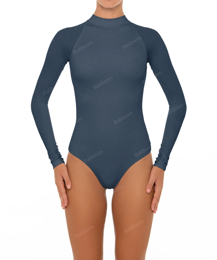 BSWS-R02 One Piece Long Sleeves Rash Guard