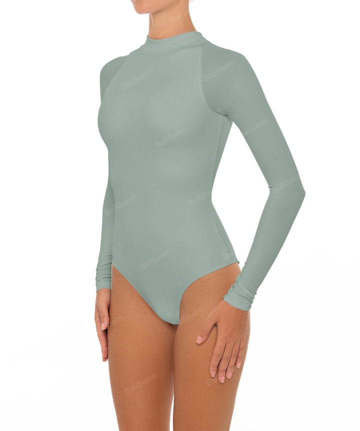 BSWS-R02 One Piece Long Sleeves Rash Guard