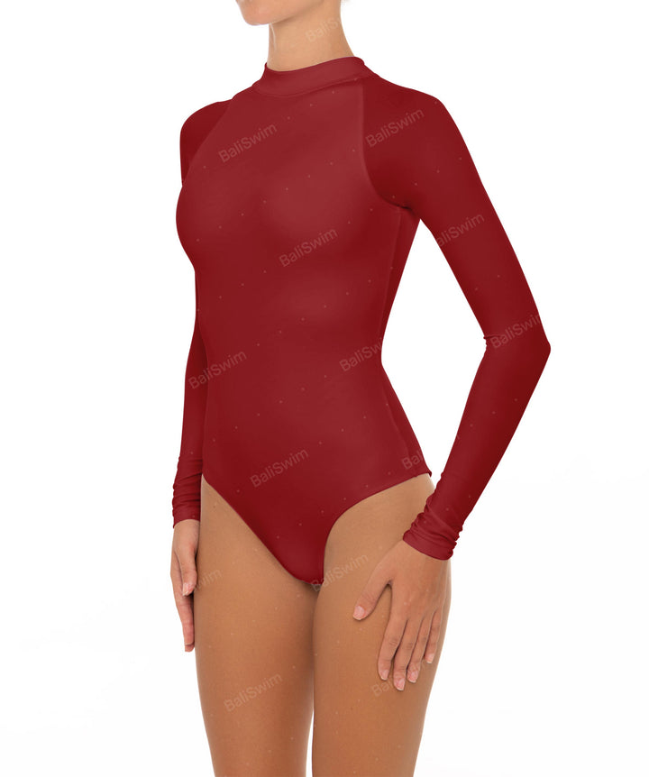 BSWS-R02 One Piece Long Sleeves Rash Guard