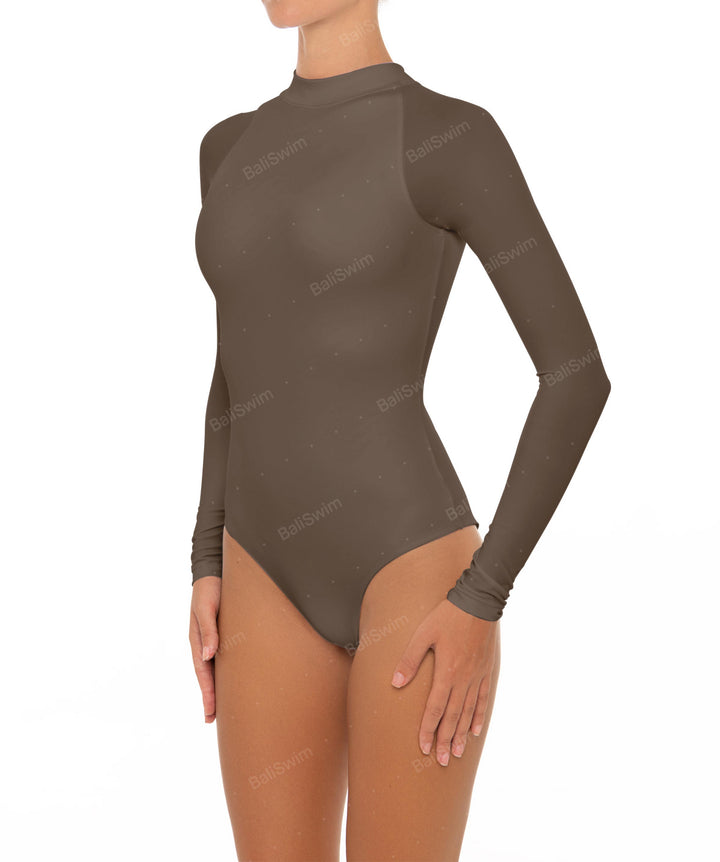 BSWS-R02 One Piece Long Sleeves Rash Guard