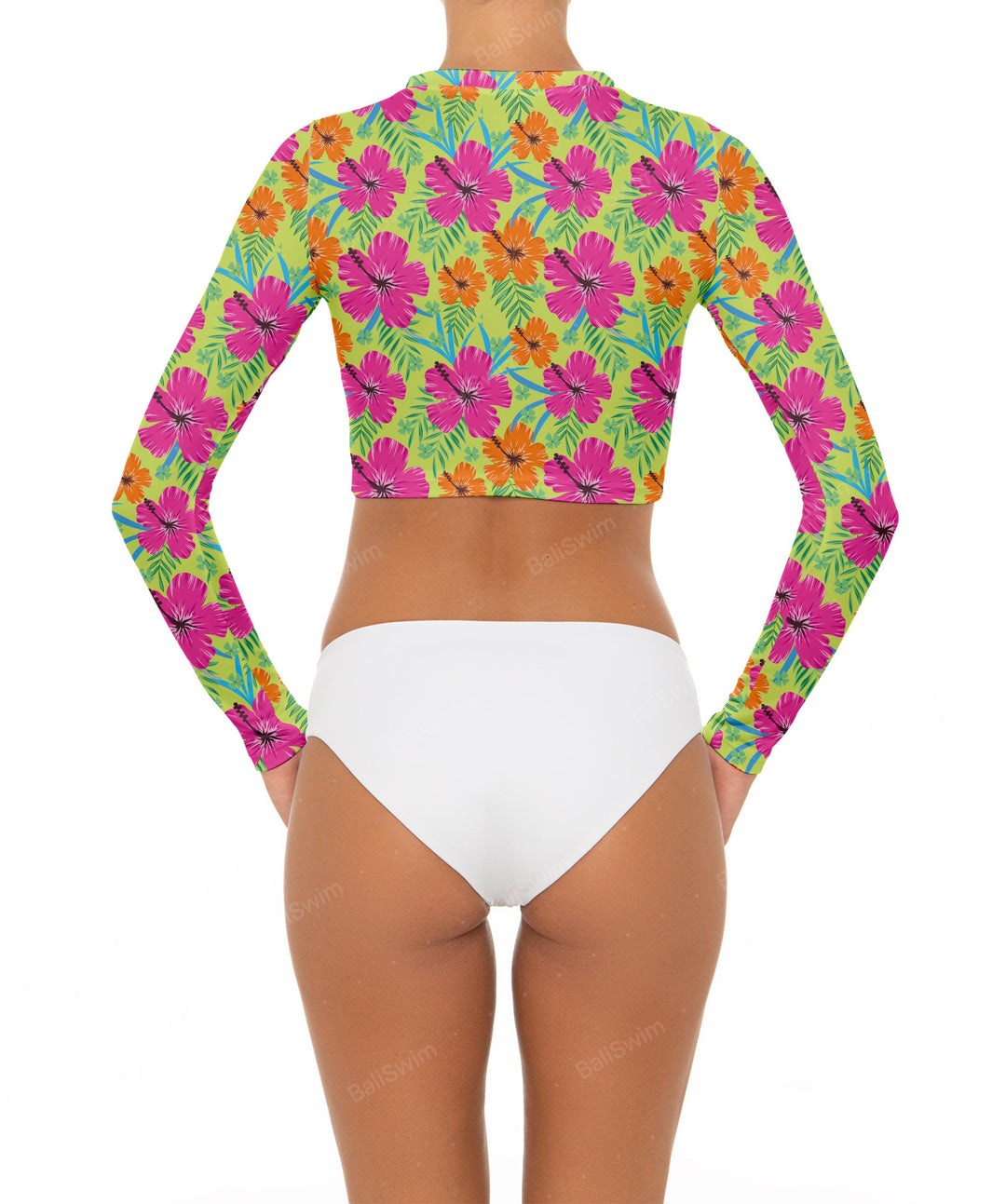 BSWS-R04 Long Sleeves Crop Rash Guard