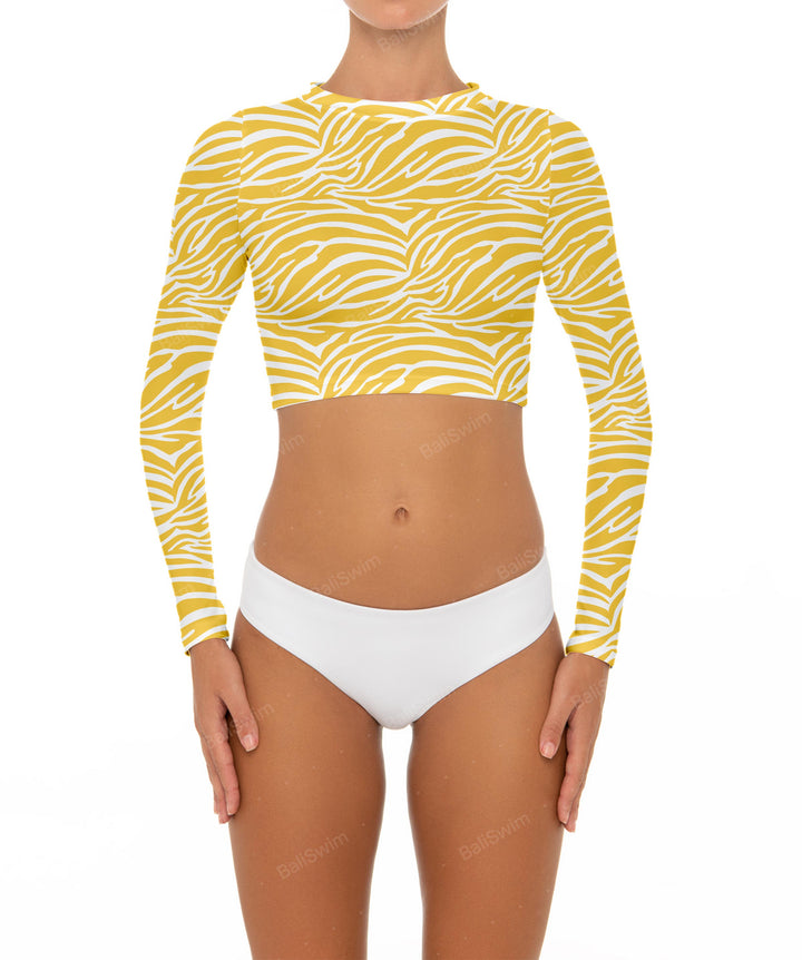 BSWS-R04 Long Sleeves Crop Rash Guard