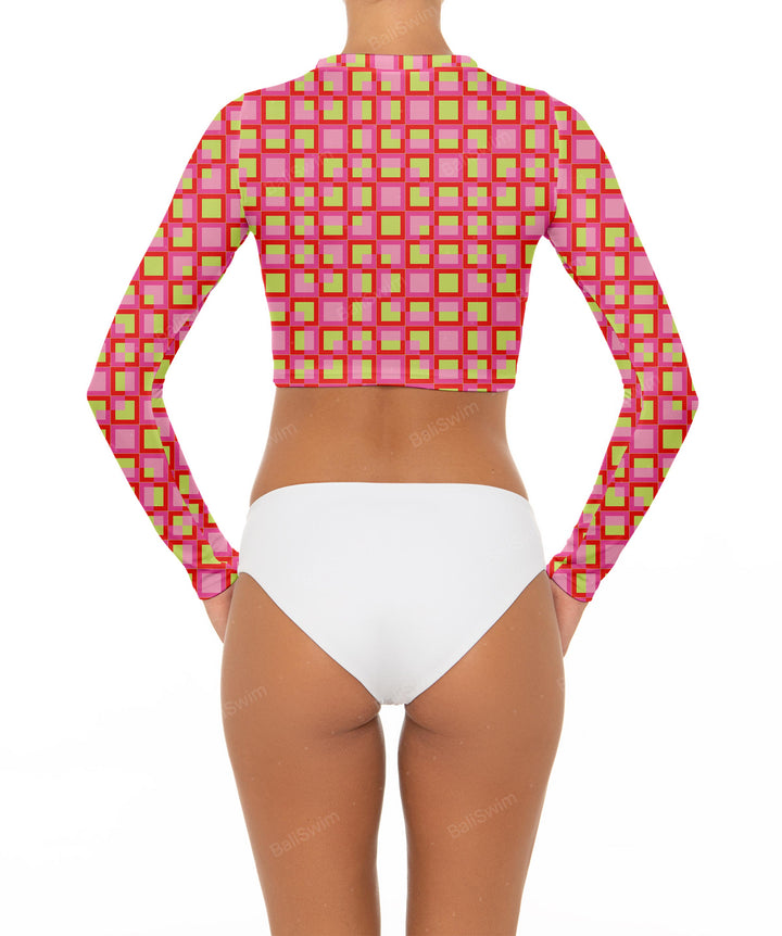 BSWS-R04 Long Sleeves Crop Rash Guard