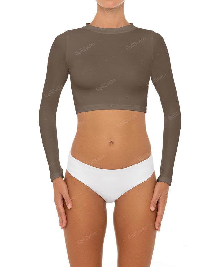 BSWS-R04 Long Sleeves Crop Rash Guard