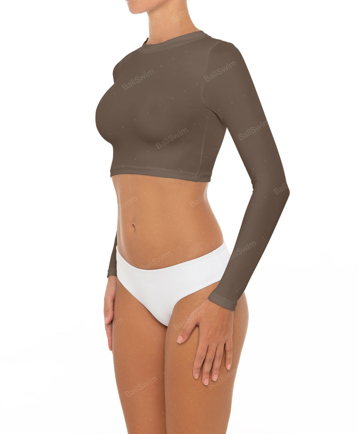 BSWS-R04 Long Sleeves Crop Rash Guard