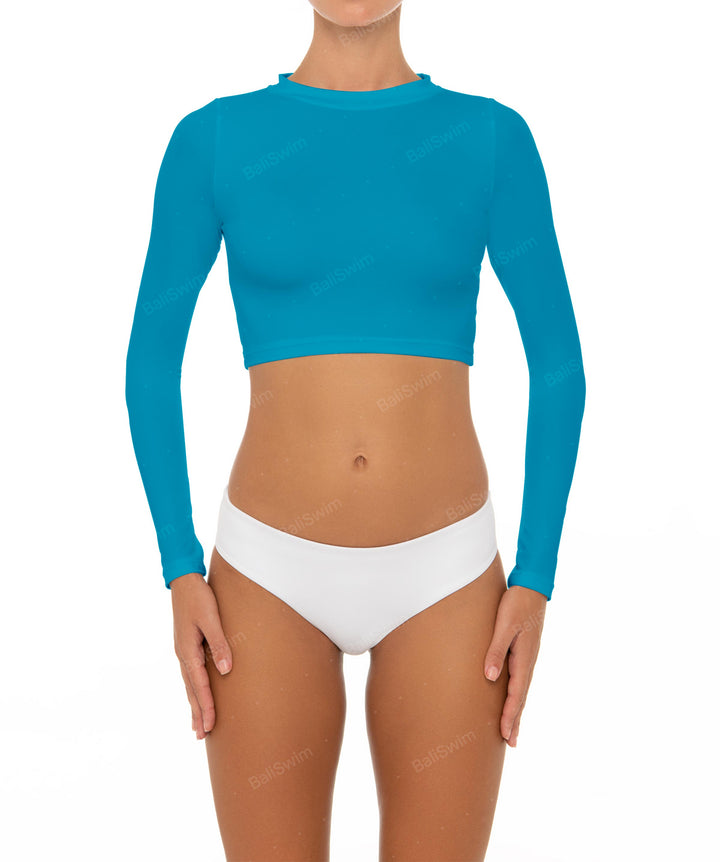 BSWS-R04 Long Sleeves Crop Rash Guard