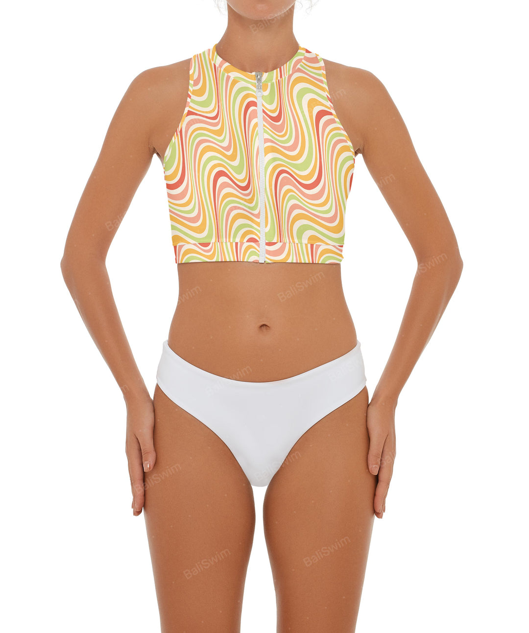 BSWS-R07 Racerback Crop Rash Guard