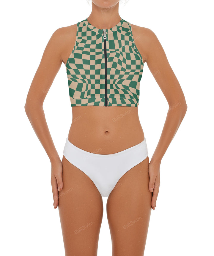 BSWS-R07 Racerback Crop Rash Guard