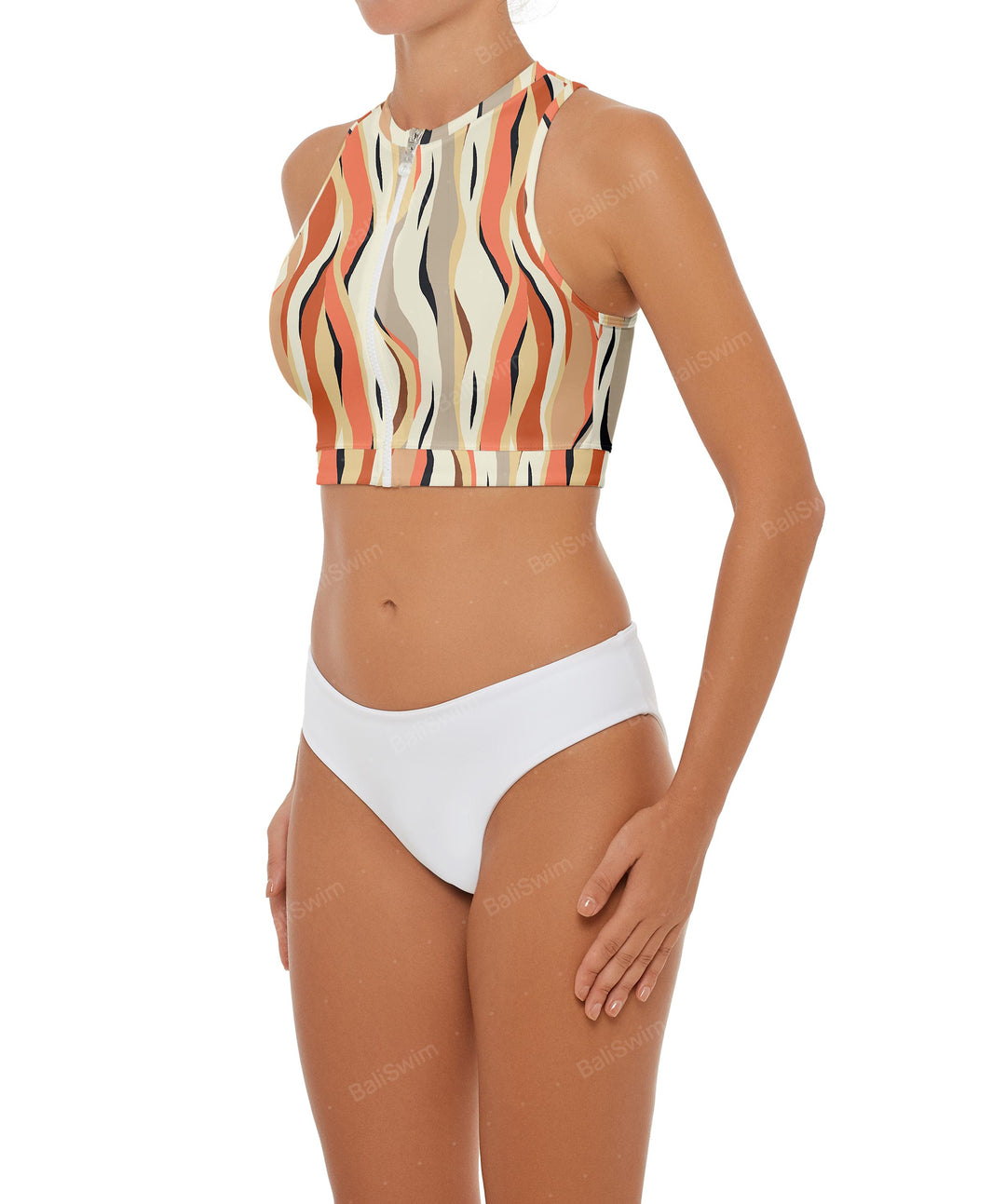 BSWS-R07 Racerback Crop Rash Guard
