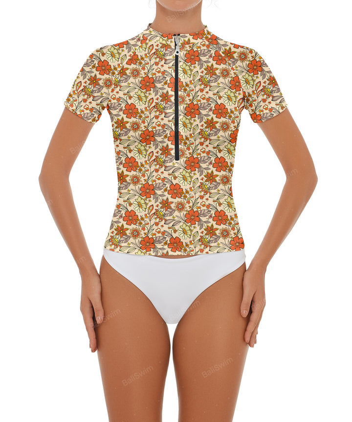 BSWS-R09 Short Sleeves Rash Guard