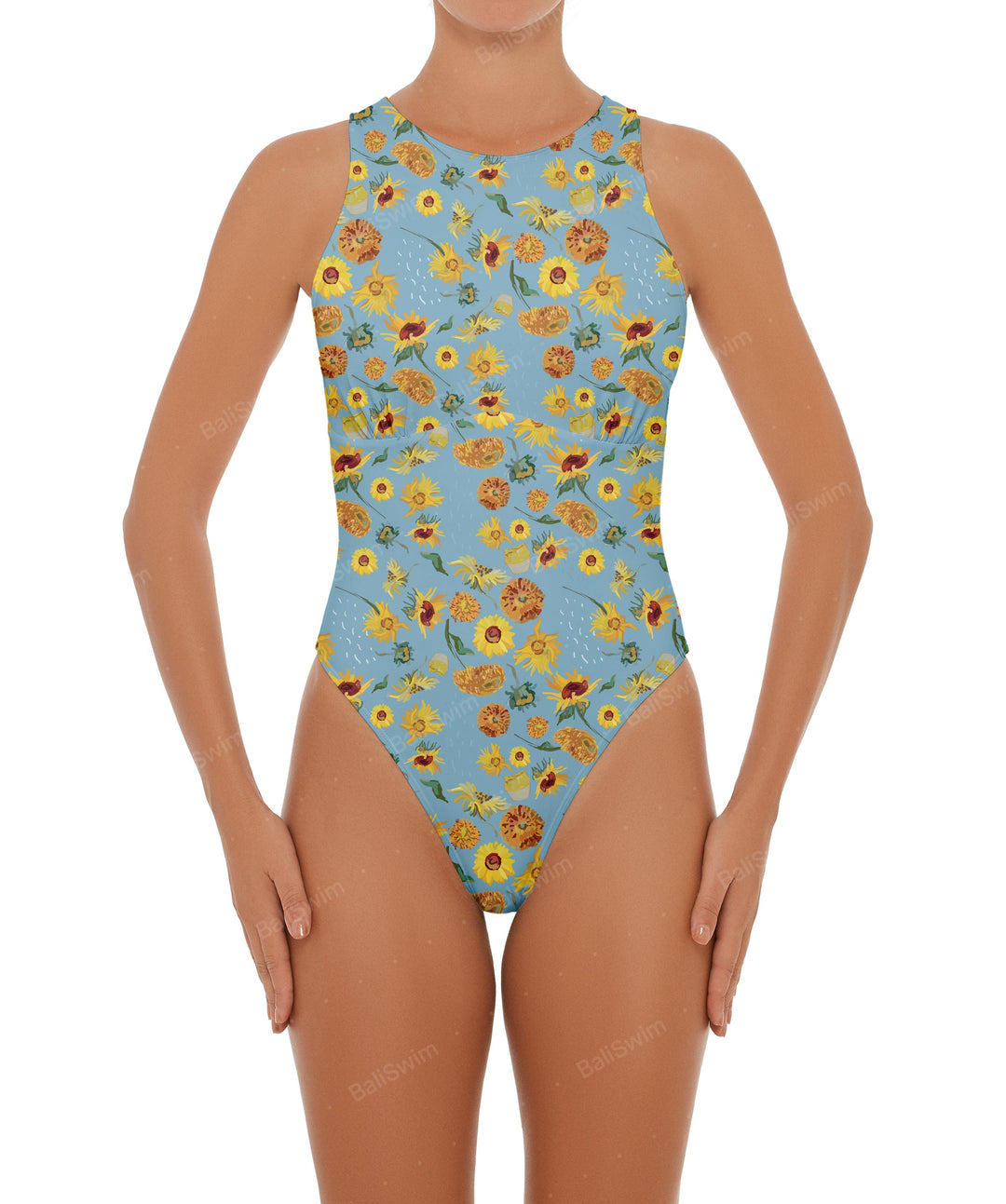 BSWS-R10 One Piece Sleeveless Rash Guard