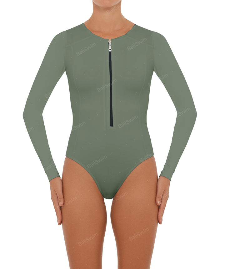 BSWS-R12 One Piece Long Sleeves Rash Guard