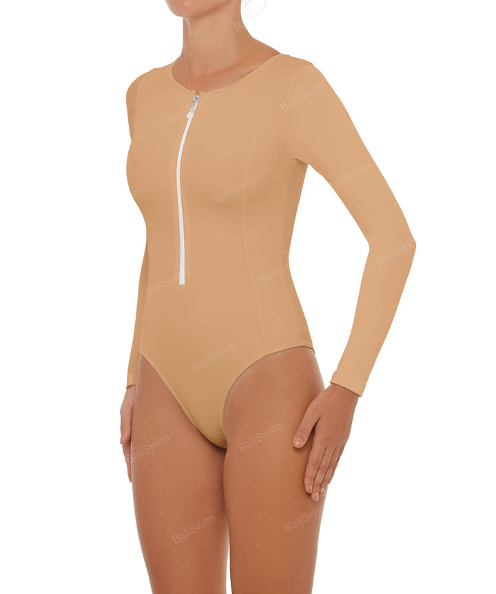 BSWS-R12 One Piece Long Sleeves Rash Guard