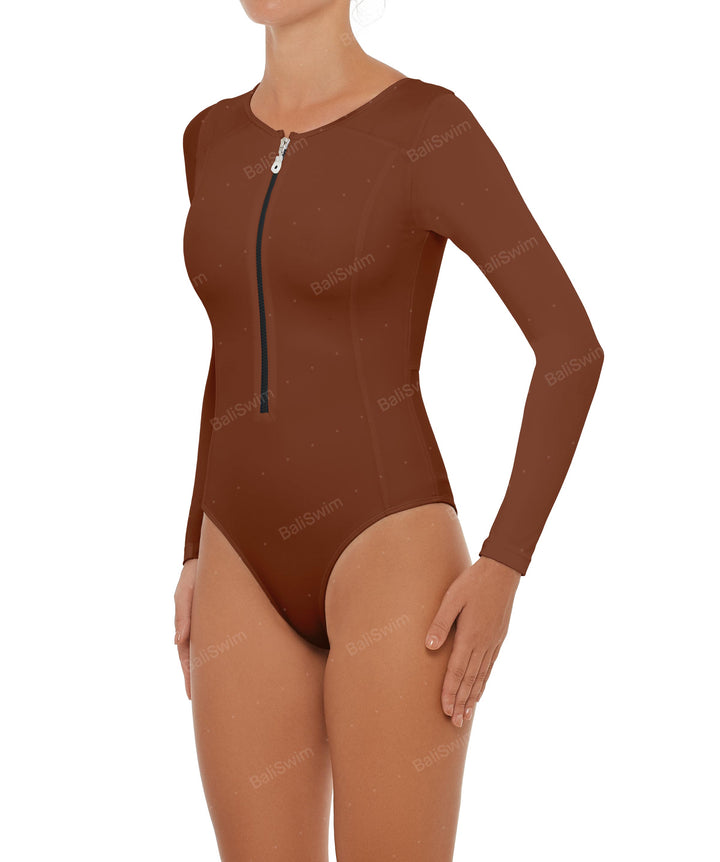 BSWS-R12 One Piece Long Sleeves Rash Guard