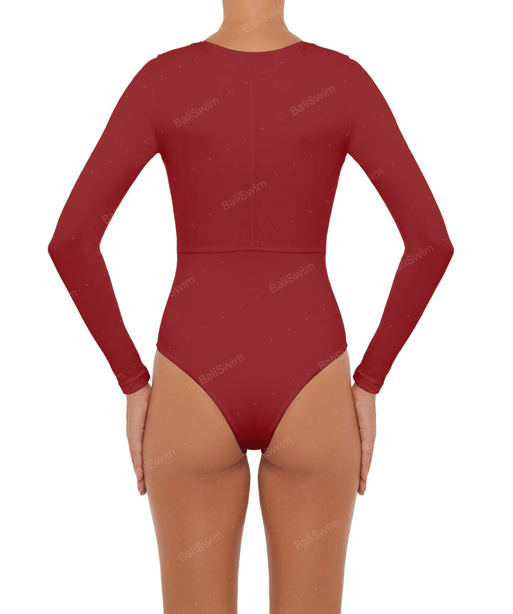 BSWS-R12 One Piece Long Sleeves Rash Guard