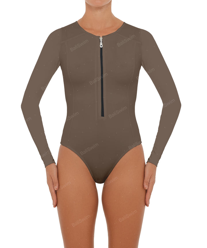 BSWS-R12 One Piece Long Sleeves Rash Guard