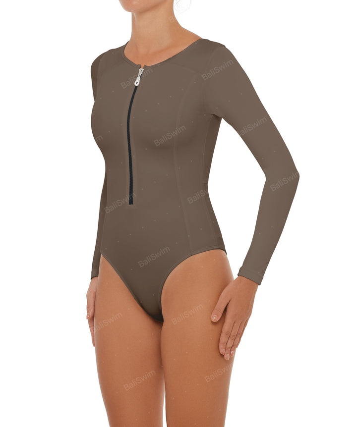 BSWS-R12 One Piece Long Sleeves Rash Guard