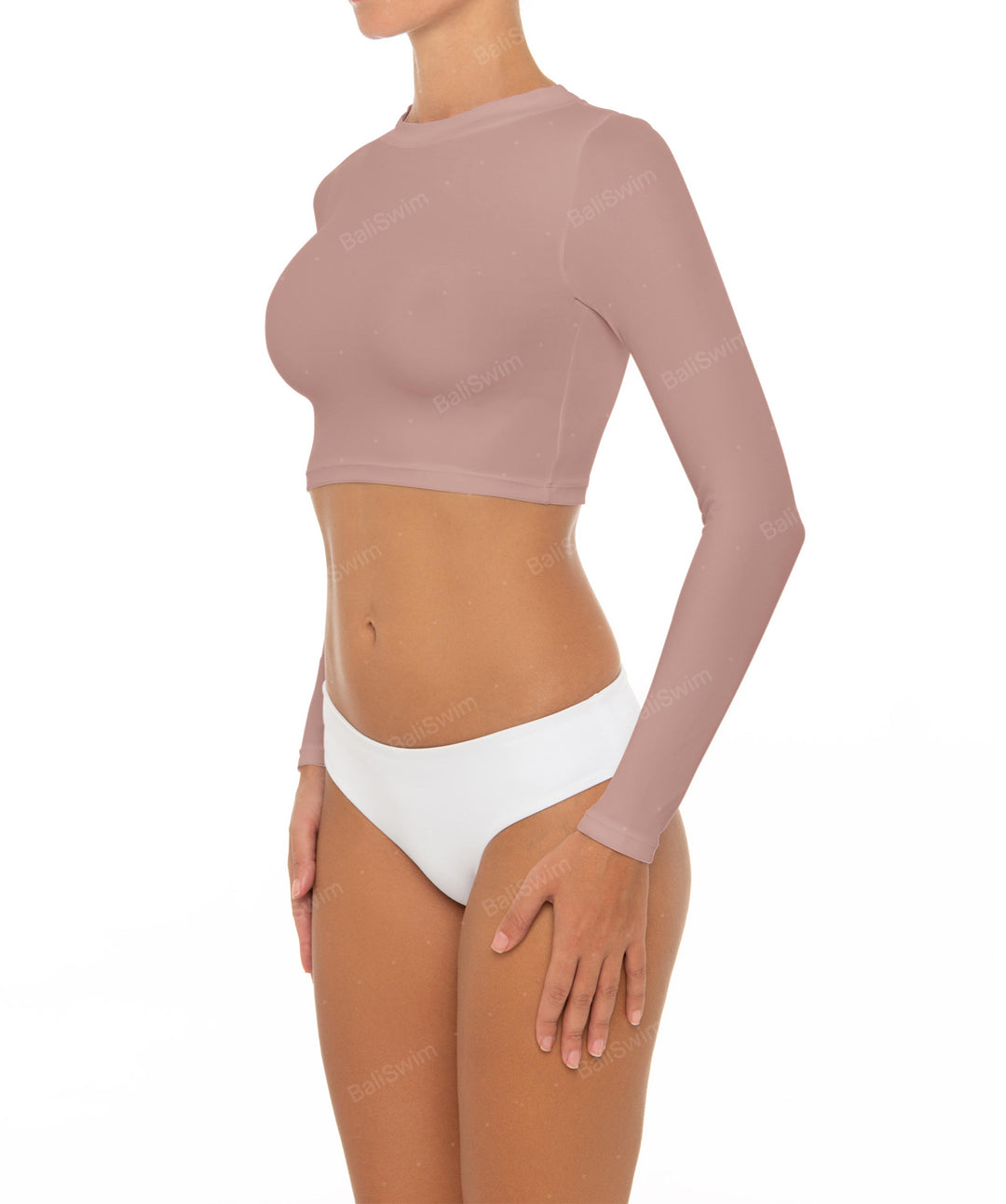 BSWS-R04 Long Sleeves Crop Rash Guard