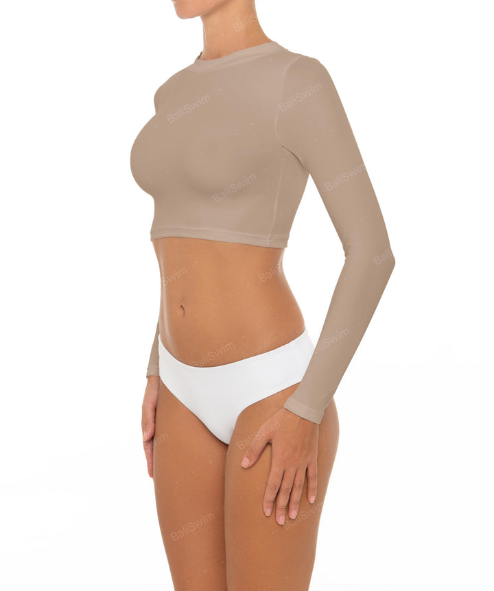 BSWS-R04s Long Sleeves Crop Rash Guard
