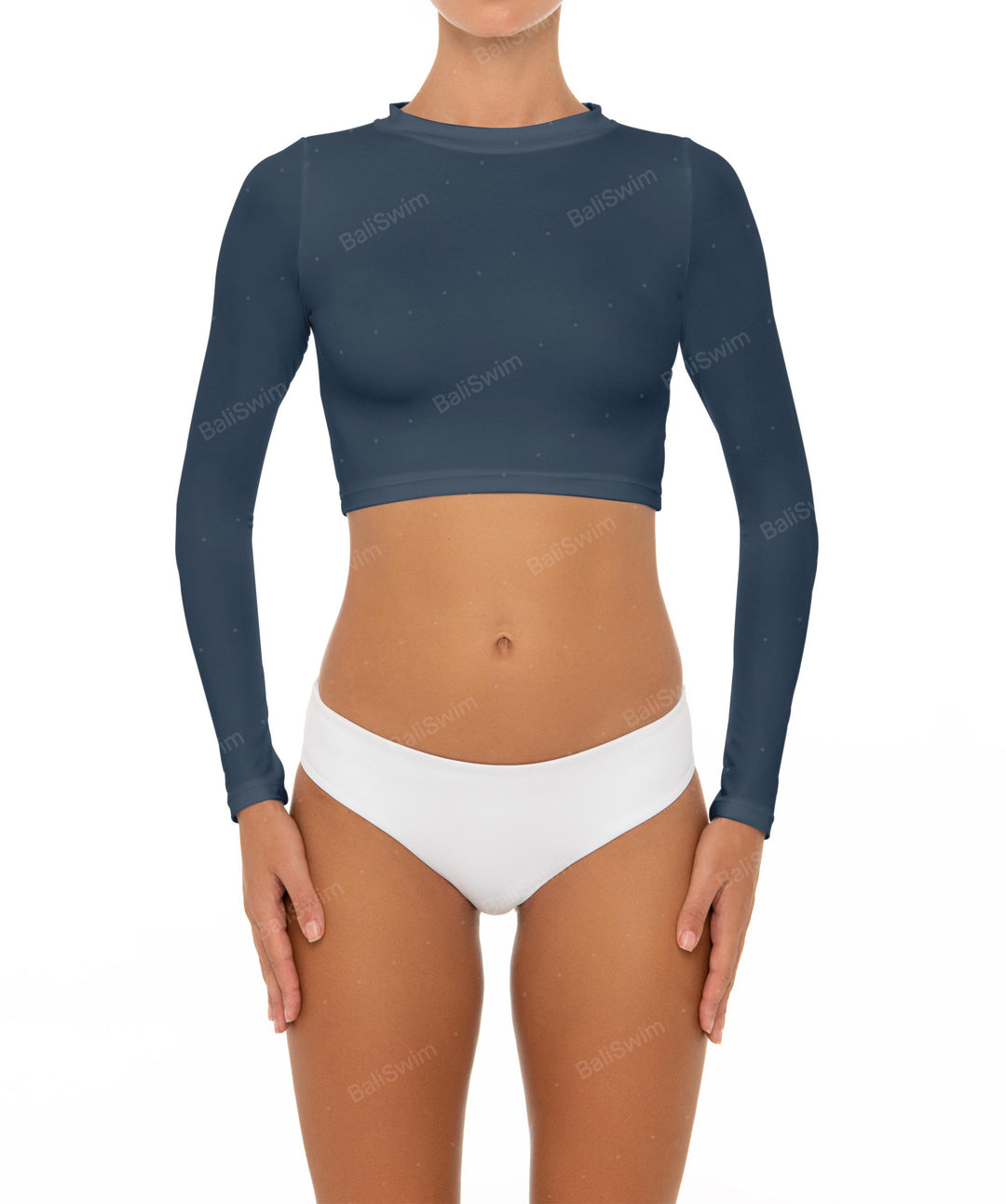 BSWS-R04 Long Sleeves Crop Rash Guard