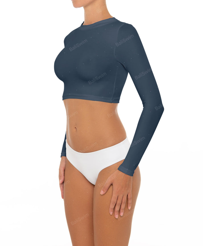 BSWS-R04 Long Sleeves Crop Rash Guard