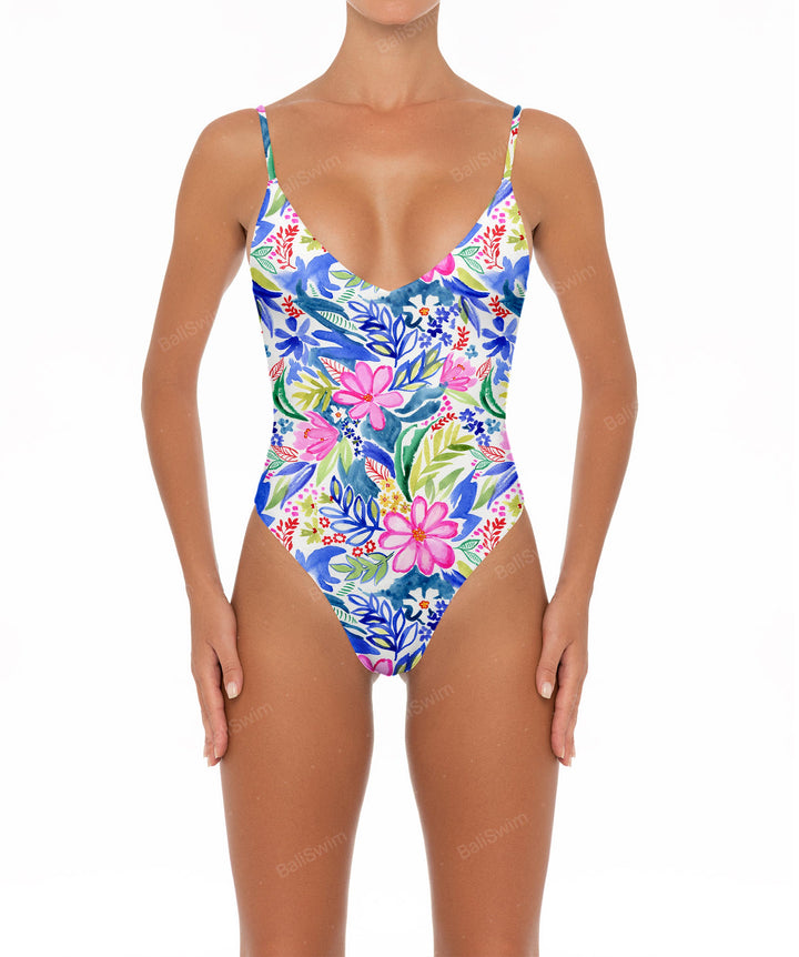 BSWS-S08 V-Neck One Piece