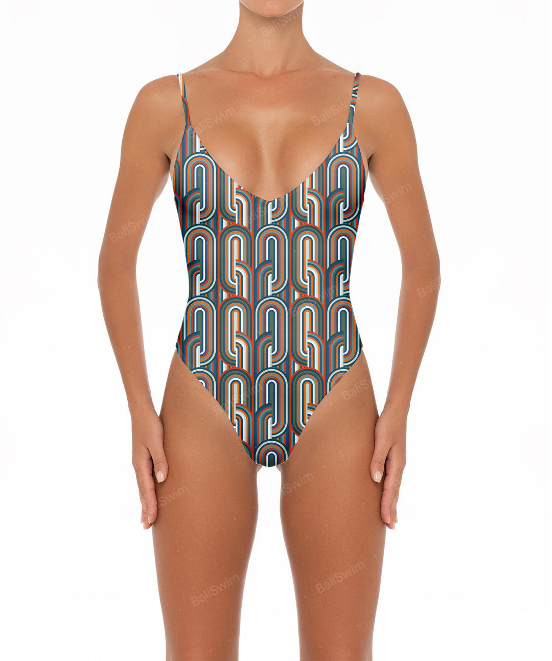 BSWS-S08 V-Neck One Piece