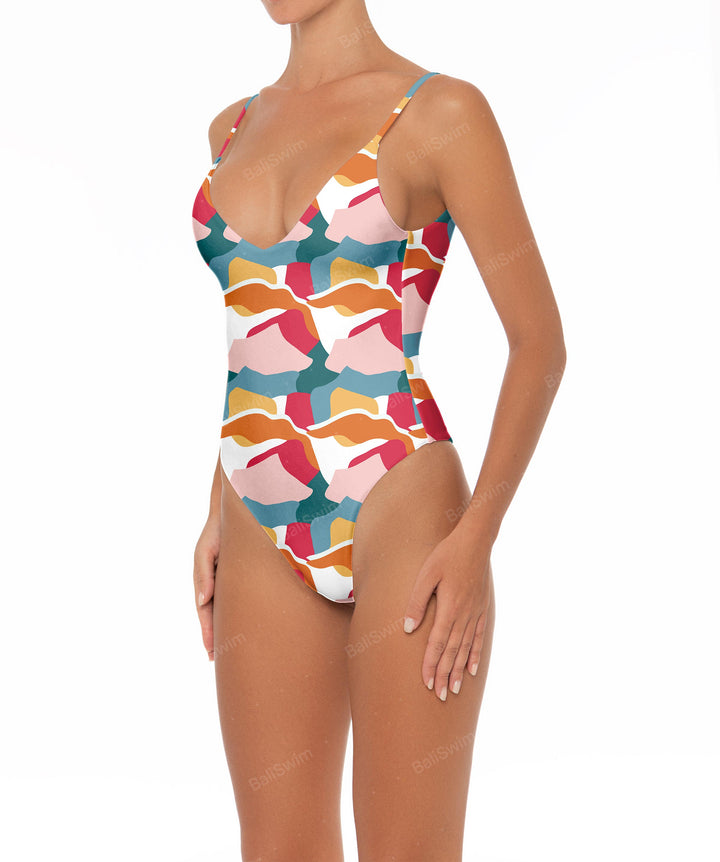 BSWS-S08 V-Neck One Piece