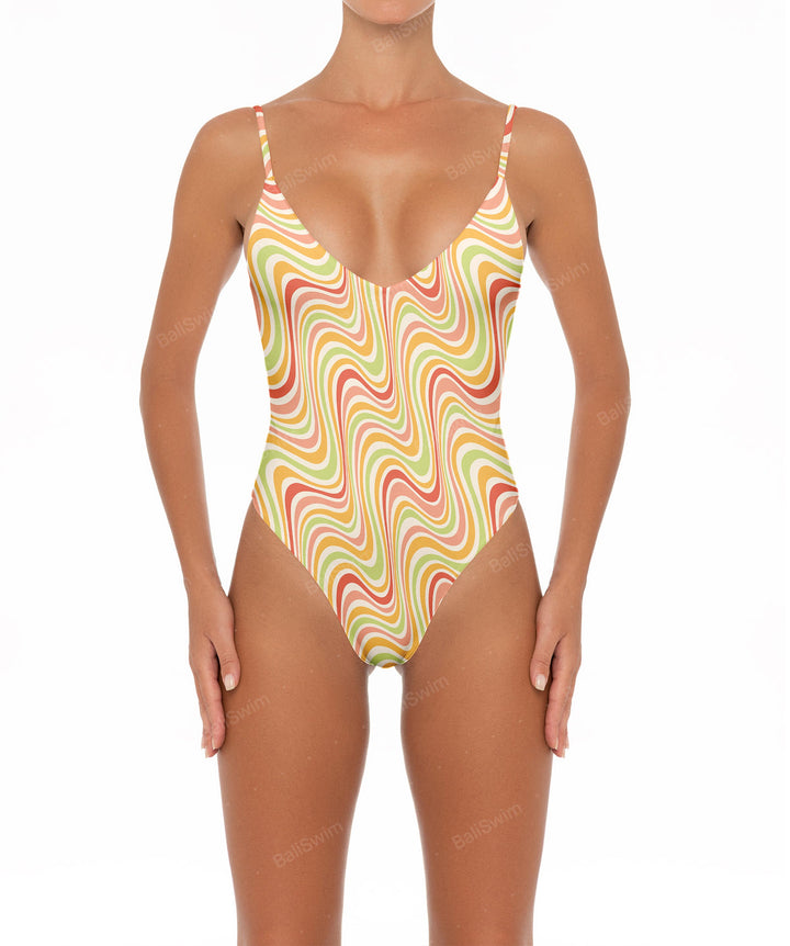 BSWS-S08 V-Neck One Piece