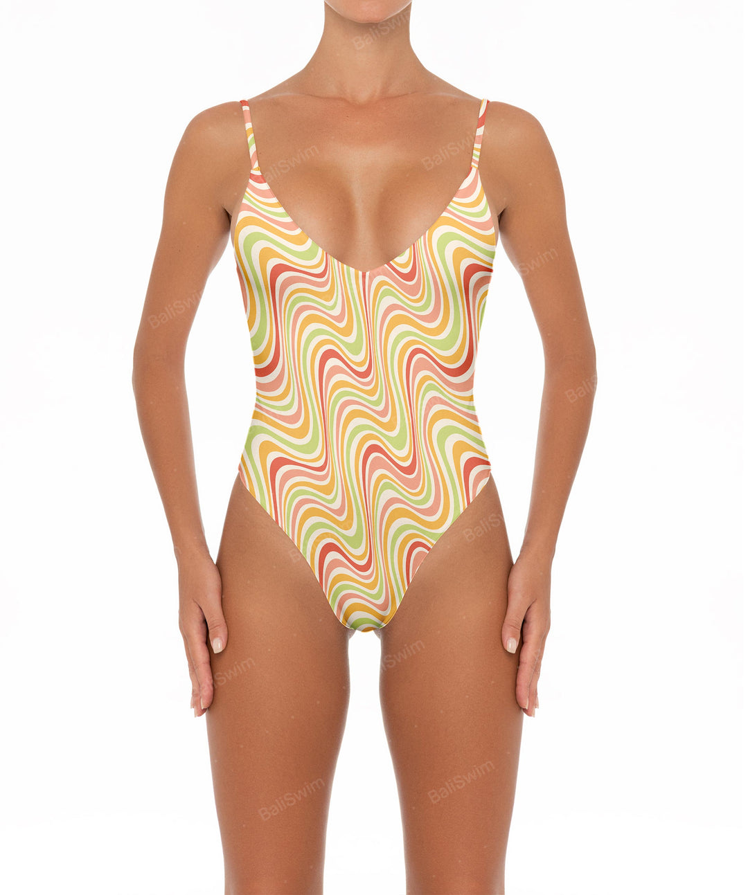 BSWS-S08 V-Neck One Piece
