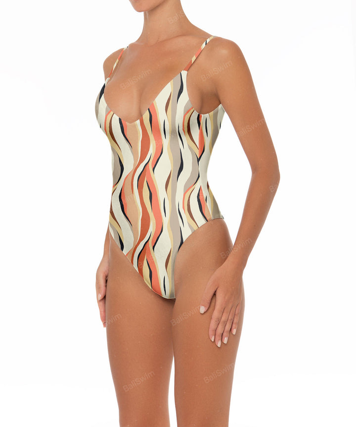 BSWS-S08 V-Neck One Piece