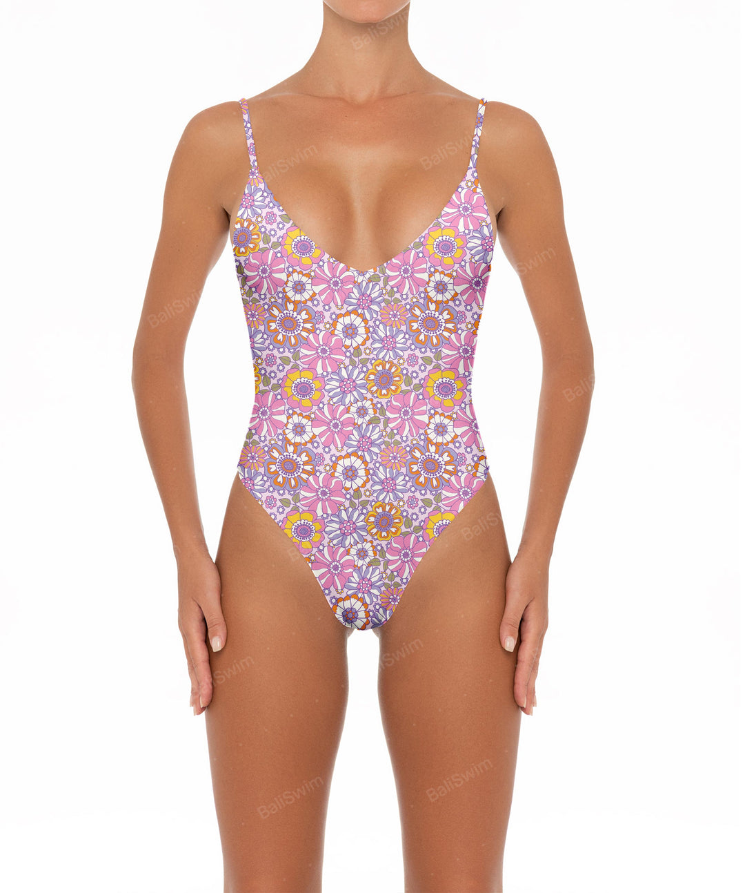 BSWS-S08 V-Neck One Piece