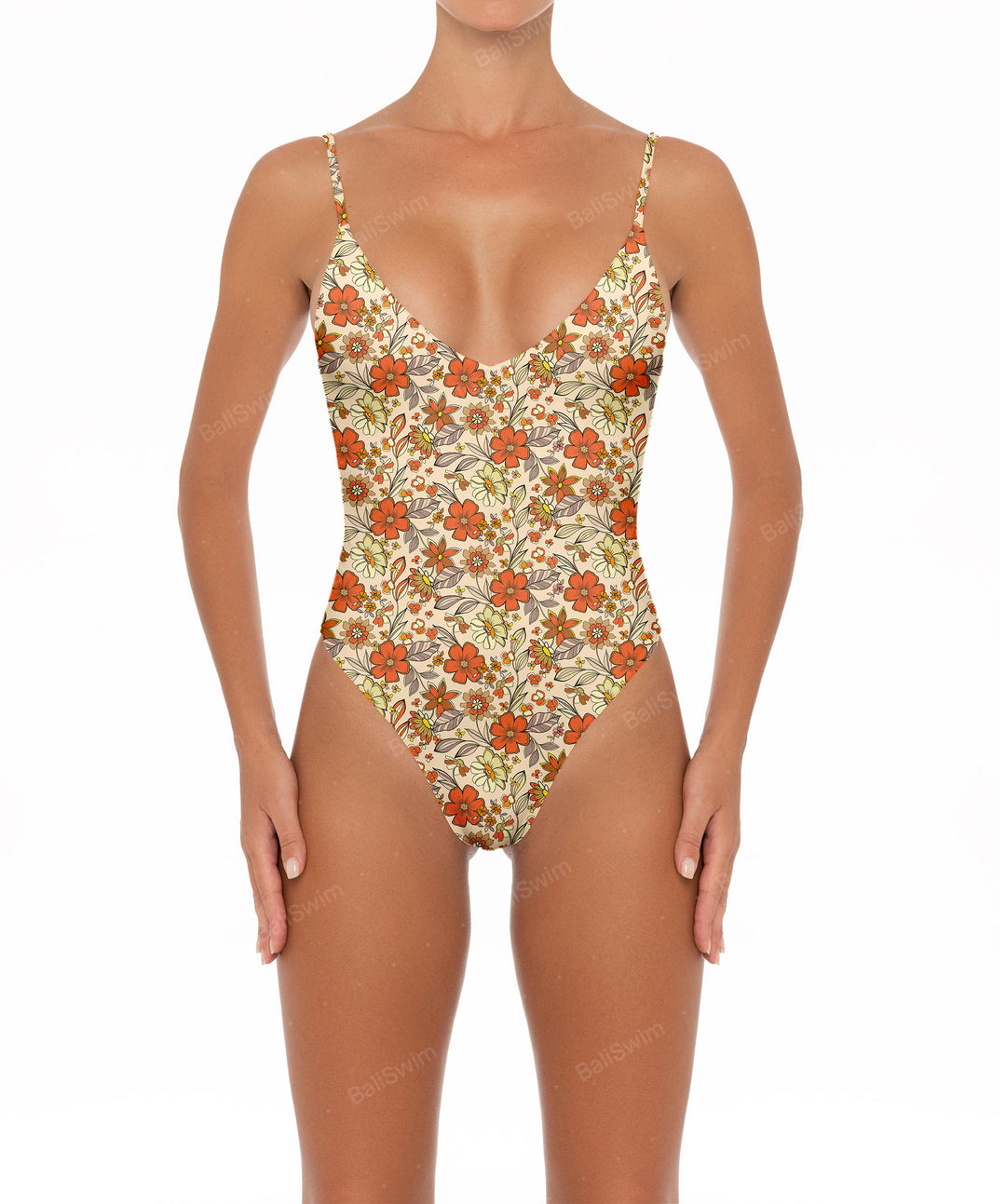 BSWS-S08 V-Neck One Piece