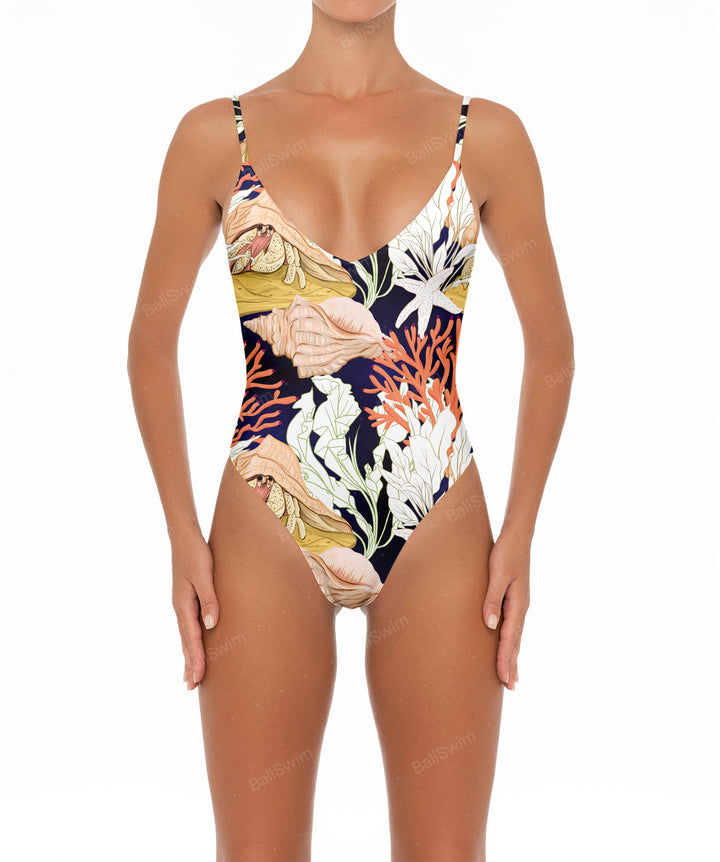 BSWS-S08 V-Neck One Piece