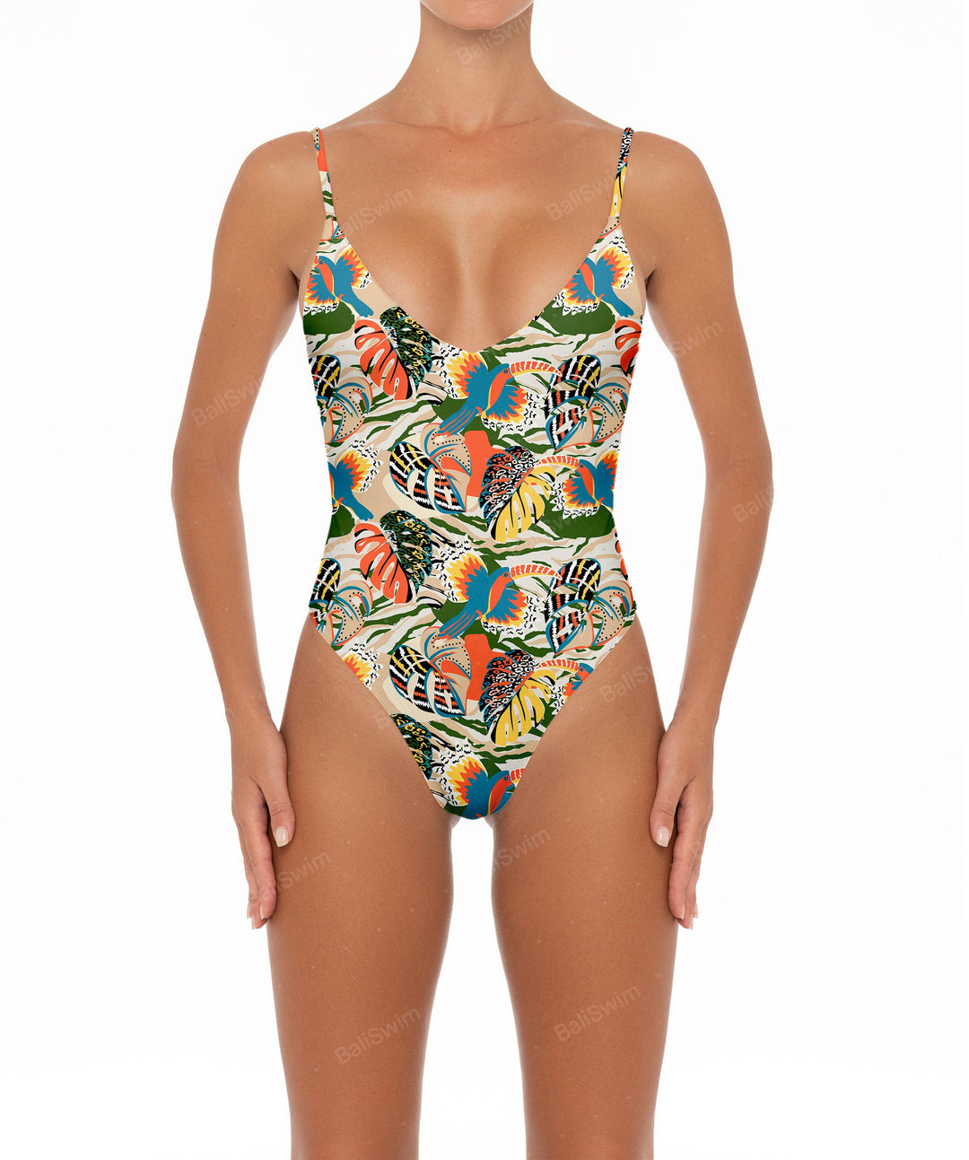 BSWS-S08 V-Neck One Piece