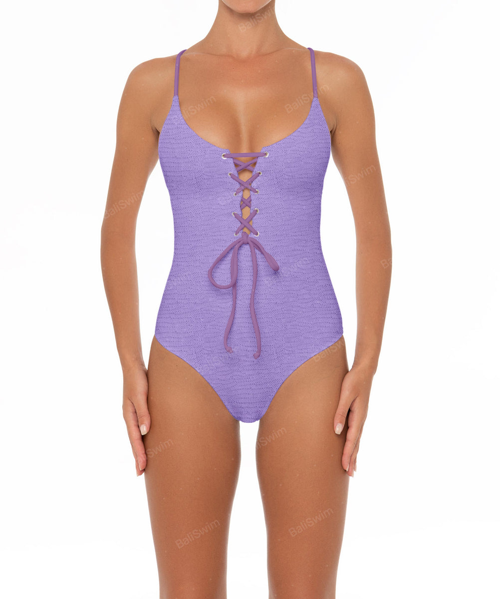 BSWSS12 Criss Cross One Piece Bali Swim